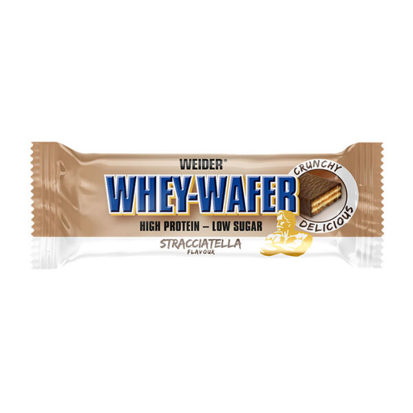 Weider 32% Whey-Wafer Stracciatella / 35 g Riegel
