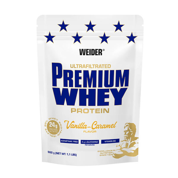 Weider Premium Whey 500g Beutel Vanilla-Caramel