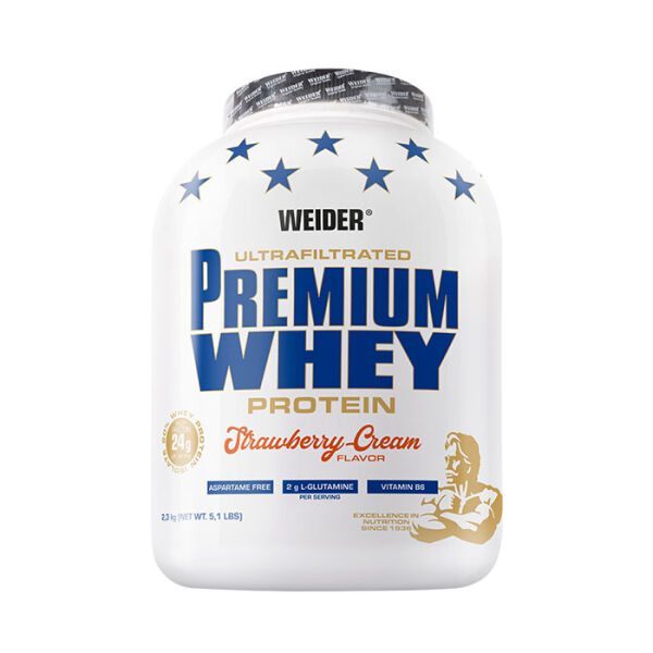Weider Premium Whey 2,3 kg Dose Strawberry Cream