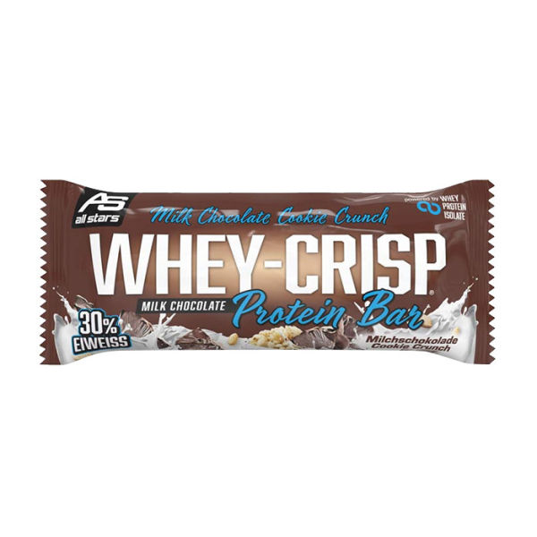 All Stars Whey-Crisp® Bar Milk Chocolate Cookie Crunch / 50g