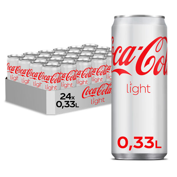 Coca Cola zzgl. Pfand 0,33 l Dose Light