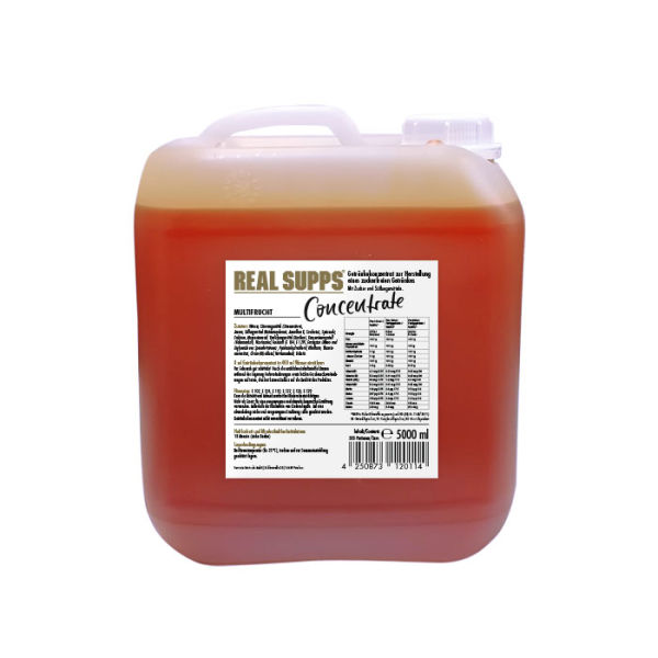 Real Supps Concentrate 5 l Kanister Multifrucht