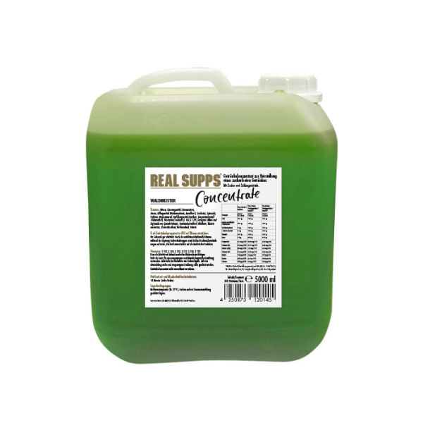 Real Supps Concentrate 5 l Kanister Waldmeister