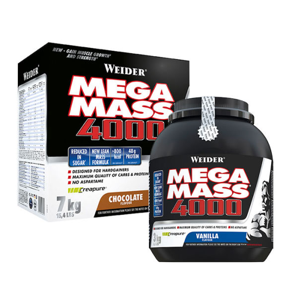 Weider Mega Mass® 4000 | 3 KG / 7 KG