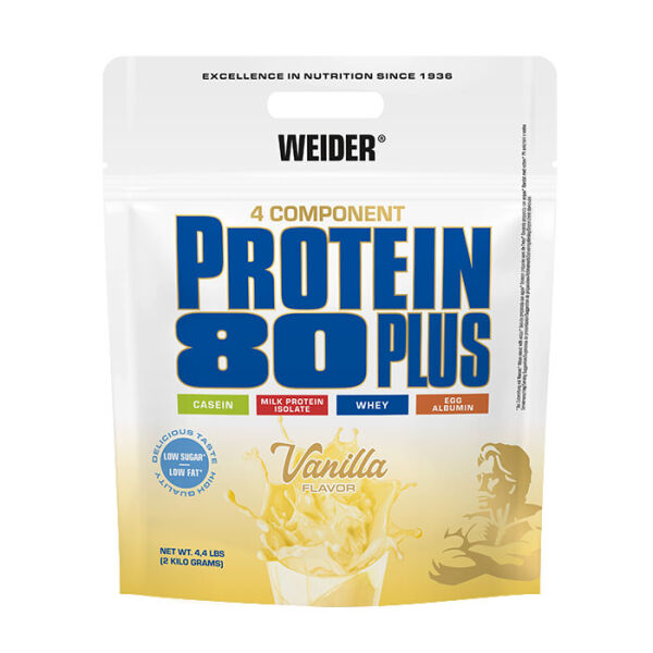Weider Protein 80 Plus 2 kg Standbeutel Vanille