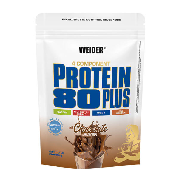 Weider Protein 80 Plus 500 g Standbeutel Schoko