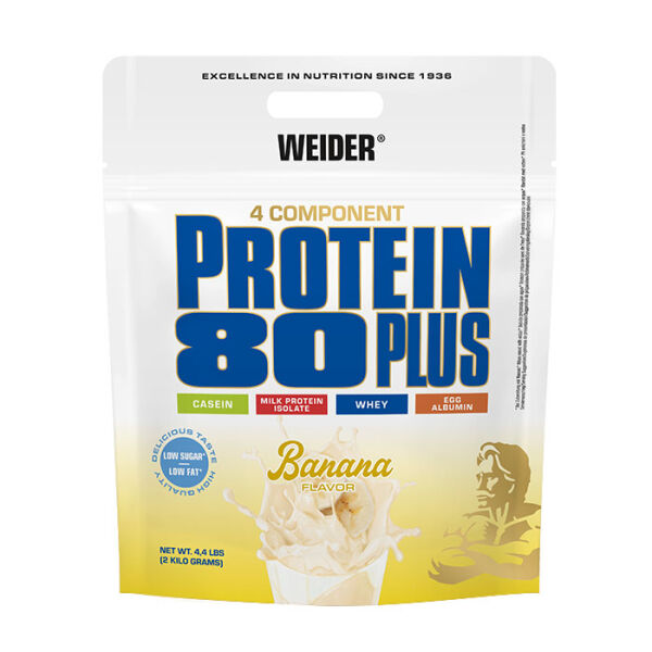 Weider Protein 80 Plus 2 kg Standbeutel Banane