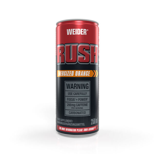 Weider Rush RTD zzgl. Pfand Orange / 250 ml Dose