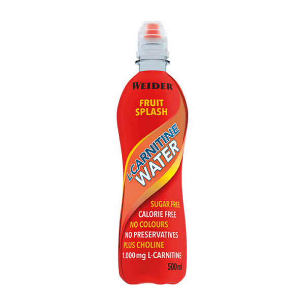 Weider L-Carnitine Water zzgl. Pfand Fruit Splash / 500 ml Flasche