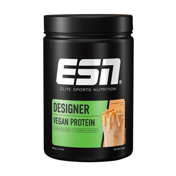 ESN VEGAN Designer Protein Cinnamon Cereal 900 g Dose