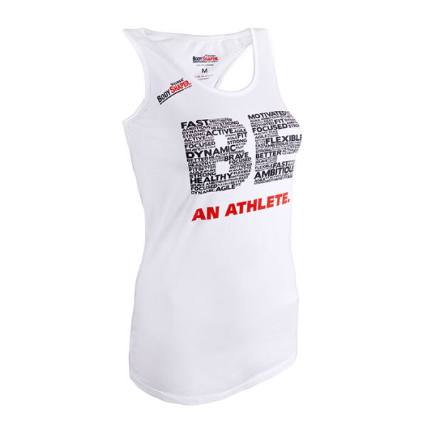 Be an Athlete Tank-Top Women Weiß Größe S