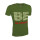 Be an Athlete T-Shirt Men Navy-Green Größe M
