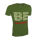 Be an Athlete T-Shirt Men Navy-Green Größe L