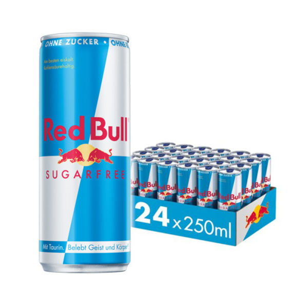Red Bull Energy Drink zzgl. Pfand Sugarfree / 250 ml Dose