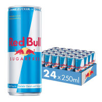 Red Bull Energy Drink zzgl. Pfand Sugarfree / 250 ml Dose
