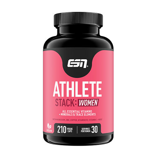 ESN Athlete Stack: Women | Vitamine & Mineralstoffe | 210 Kapseln
