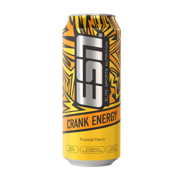 ESN CRANK Energy Drink mit Koffein 0,5l zzgl. Pfand Tropical