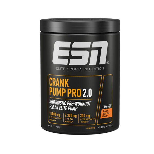 ESN Crank Pump Pro Booster 450g Peach Iced Tea