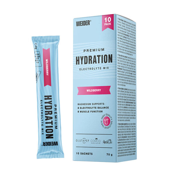 Weider Premium Hydration Wildberry | 10 Sachets je 7g