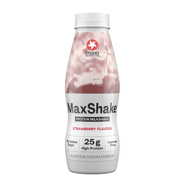 MaxiNutrition MaxShake Protein Milkshake 330 ml Strawberry