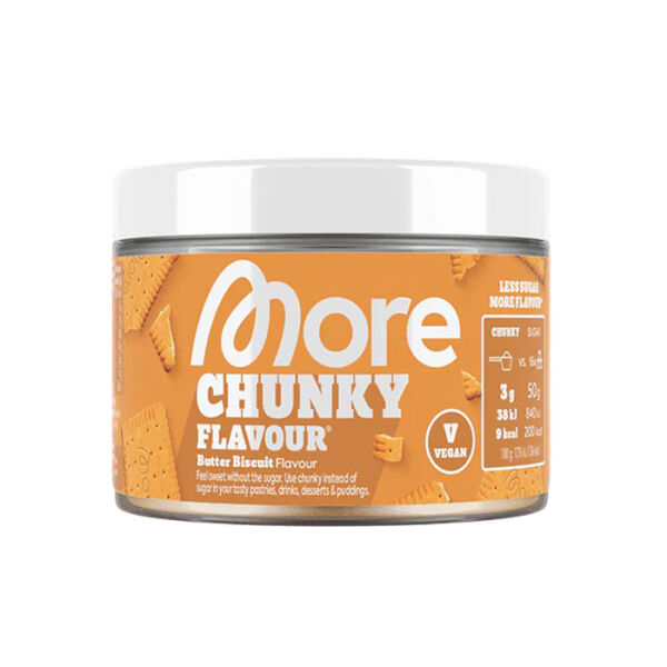 More Nutrition Chunky Flavour 150 g Butter Biscuit