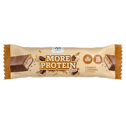 More Nutrition Protein Bar 50 g  Peanut Caramel