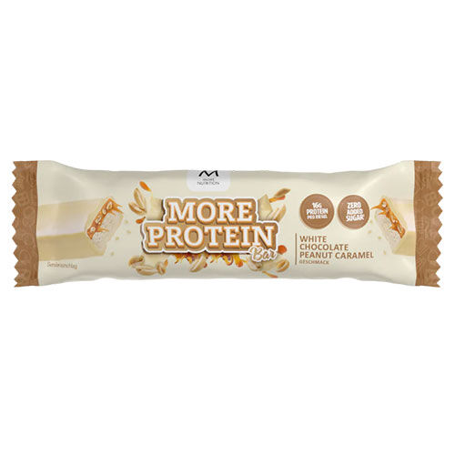 More Nutrition Protein Bar 50 g  White Chocolate Peanut Carame