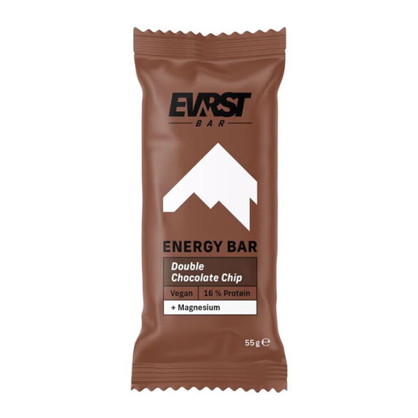 EVRST Energy Bar 55g + Magnesium Double Chocolate Chip - vegan