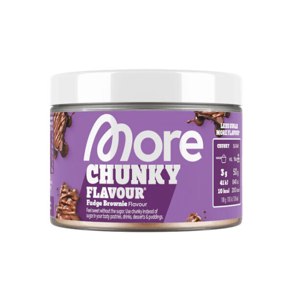 More Nutrition Chunky Flavour 150 g Fudge Brownie