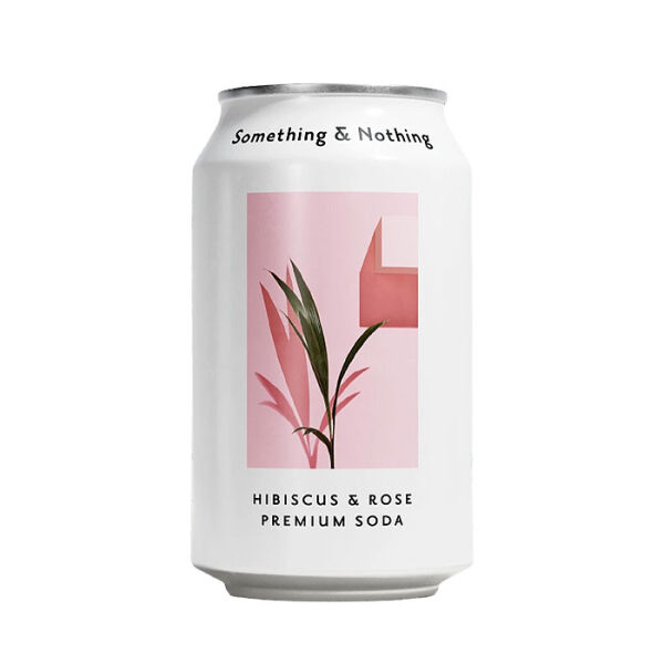 Something & Nothing Drink zzgl. Pfand 330 ml Hibiscus Rose Premium Soda