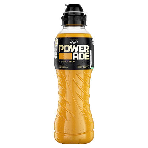 Powerade zzgl. Pfand 0,5 l Flasche / Golden Mango