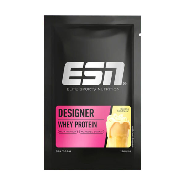 ESN Designer Whey 30g Probierbeutel Banana Milk