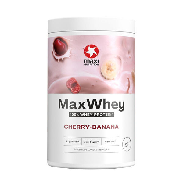 MaxiNutrition 100% MaxWhey Protein 420 g Dose Kirsch-Banane