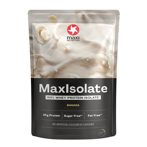 MaxiNutrition MaxIsolate 100% Whey Protein 1000 g Banana