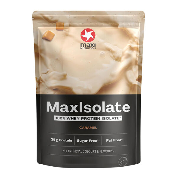 MaxiNutrition MaxIsolate 100% Whey Protein 1000 g Caramel