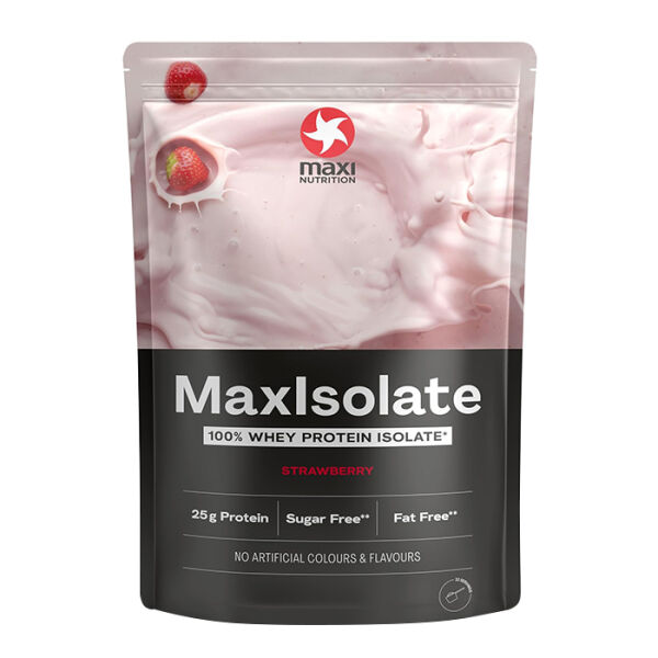 MaxiNutrition MaxIsolate 100% Whey Protein 1000 g Strawberry