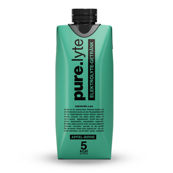 pure.lyte Elektrolyte-Getränk 500 ml Apfel-Birne