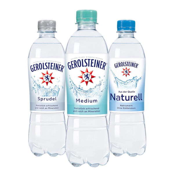 Gerolsteiner Mineralwasser zzgl. Pfand