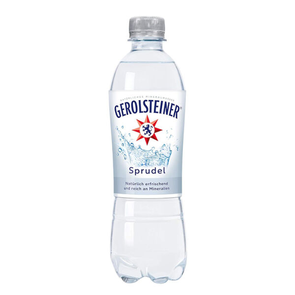 Gerolsteiner Mineralwasser zzgl. Pfand Sprudel 0,5 l Flasche