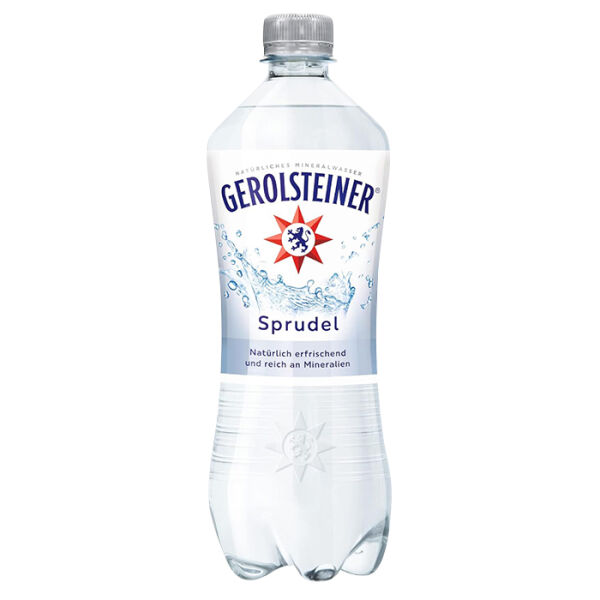 Gerolsteiner Mineralwasser zzgl. Pfand Sprudel 0,75 l Flasche