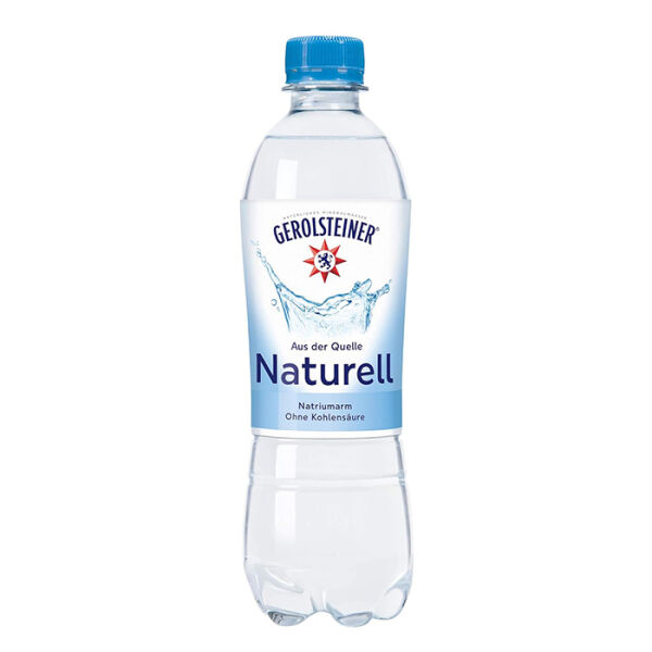 Gerolsteiner Mineralwasser zzgl. Pfand Naturell 0,5 l Flasche