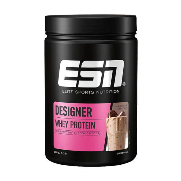 ESN Designer Whey 908 g Dose Dark Cookies & Cream