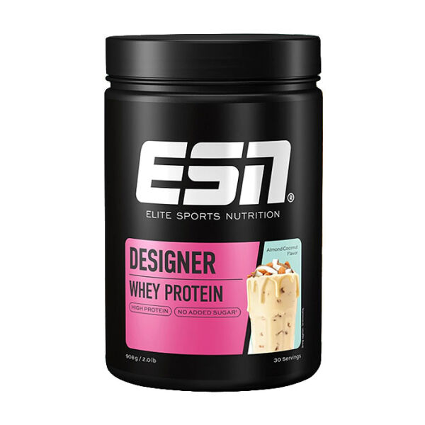 ESN Designer Whey 908 g Dose Almond Coconut