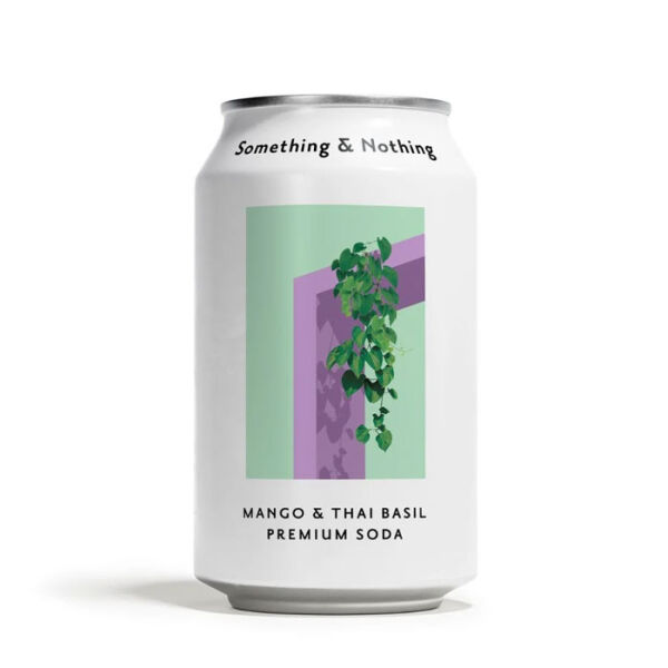 Something & Nothing Drink zzgl. Pfand 330 ml Premium Soda Mango & Thai Basil