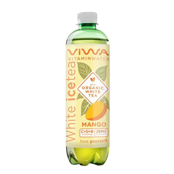 VIWA Vitaminwater 600 ml White IceTea Vitamins C+D+B / Mango