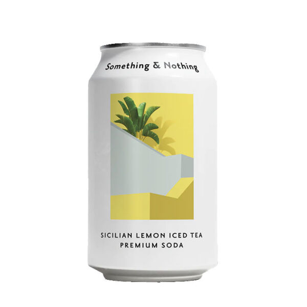 Something & Nothing Drink zzgl. Pfand 330 ml Premium Soda Sicilian Lemon Iced Tea