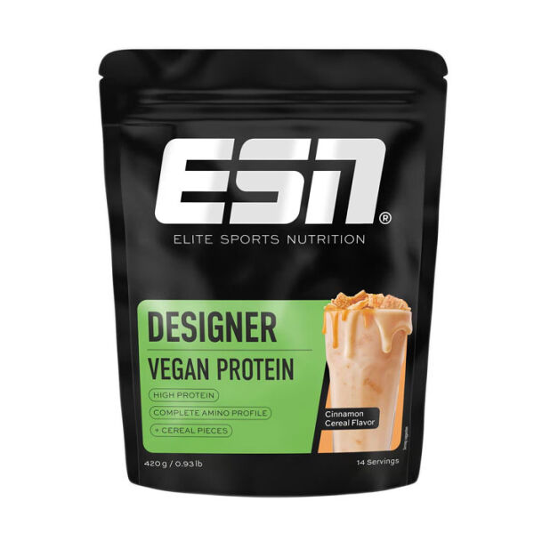 ESN VEGAN Designer Protein Cinnamon Cereal 420 g Beutel