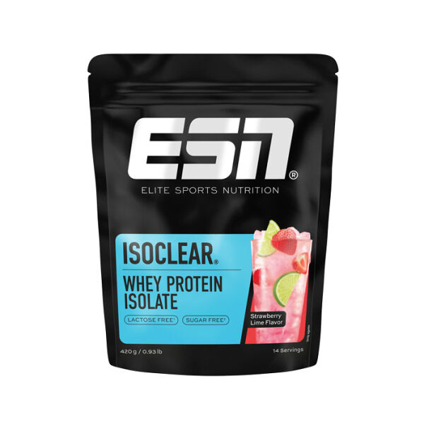 ESN ISOCLEAR Whey Isolate 420 g Beutel Strawberry Lime