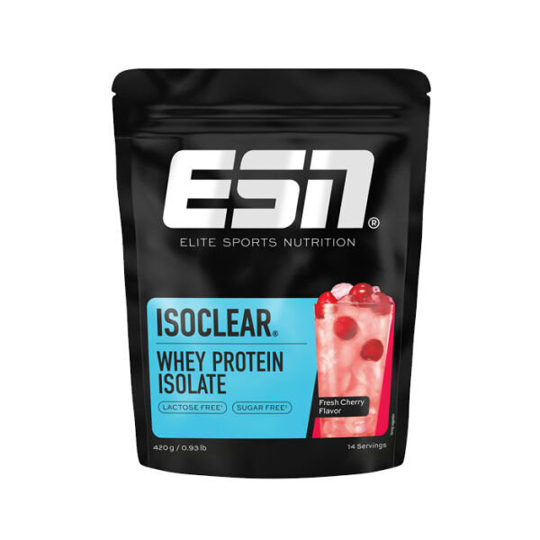 ESN ISOCLEAR Whey Isolate 420 g Beutel Fresh Cherry