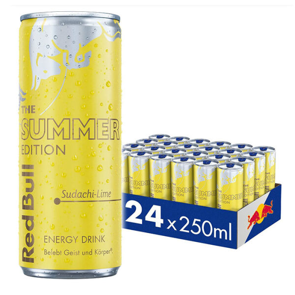 Red Bull Energy Drink zzgl. Pfand 2026 SUMMER Edition | Sudachi-Lime